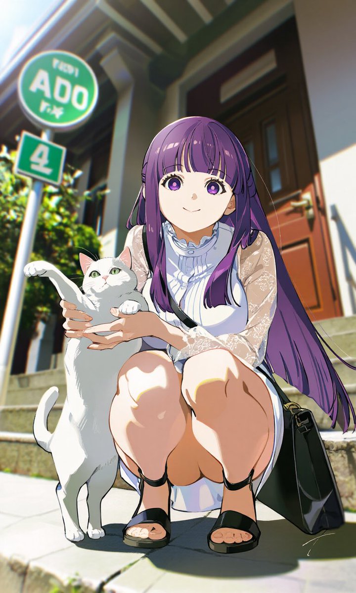 shironecoAI's tweet photo. 野良猫見つけたらついていってしまう
フェルン
#AIart️️️️️️️️️️️️️️️️️️️️️️️️️️️️️️️️️️️️️️️️️️️️️️️️️️️ https://t.co/jlZniQ7zCJ
