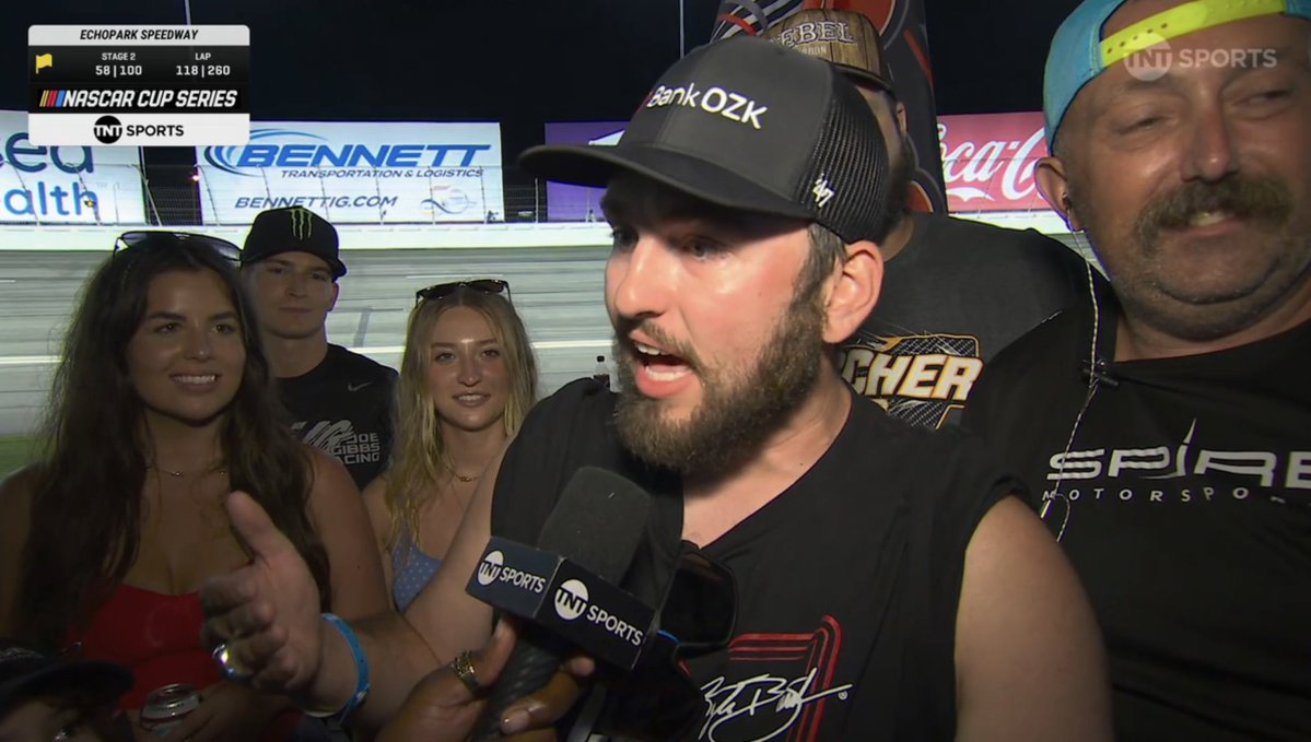 _TaylorKitchen_'s tweet photo. Cool to see @daltongood8 highlighted on the broadcast before we went back racing at EchoPark: https://t.co/68XGGZasWb