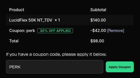 PropFirmPerk's tweet photo. Lucid Trading   

50K Flex Account at ~ Just $98 (No Funded Consistency Rule)

Code PERK  

https://t.co/cpzSKlAvzt