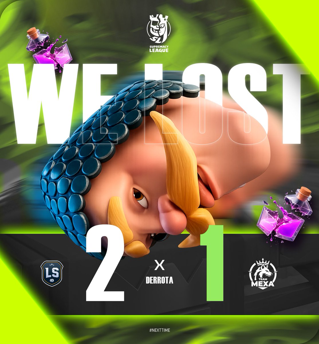 Team_Mexa_MX's tweet photo. No fue un gran día para nuestro team, pero eso no quita la motivación de seguir adelante!!
Derrota 1-2 @LadronesSquad en la @CR_Supremacy Round 3
#SMCY2026 #GoTeamMexa https://t.co/LSHBwmzAzI