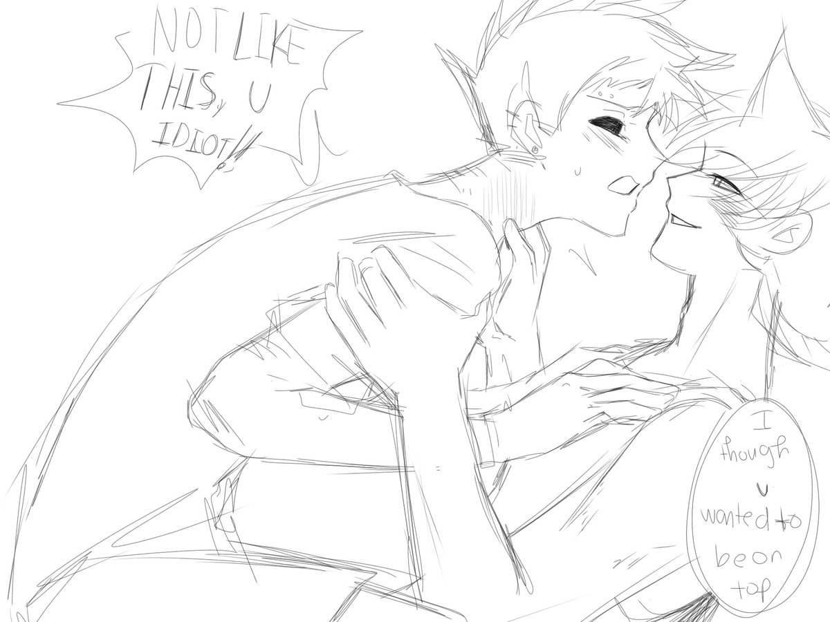 haley_Tsuu's tweet photo. Okay..on "top"? #eddsword #eddsworldfanart #tordtom https://t.co/QybaNReZzA