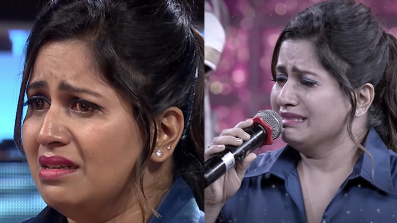Superposed_Mind's tweet photo. If S Janaki Amma had left one last request,

it might have been "Please don't let Anushree, Zee Kannada and the SaRiGaMaPa team organize a tribute for me "

😭😭😭 https://t.co/gcGMP8rzFM
