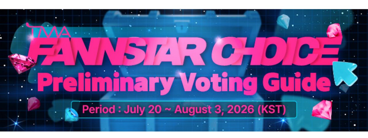 alliance_bts's tweet photo. [FAN N STAR]: 🏆 THE FACT MUSIC AWARDS

🛑 Fan N Star Choice voting will start soon!

Schedule:
  Pre Voting: Jul 20 ~ Aug 3
  Finals: Aug 18 ~ Sep 7
Voting method:
  Pre Voting: Video Votes, Stars
  Finals: Voting Tickets based on Gpoint Level 

⚠️ Increase your Gpoints Level https://t.co/FhRgCnmOSx
