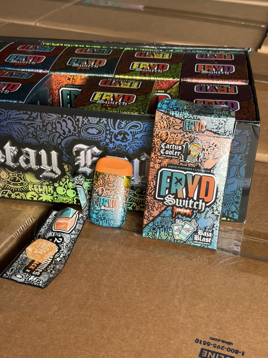 SMARTIEZLA420's tweet photo. ‼️ NEW FRYD 2G + FREE EDIBLES with every disposable 🔥

@Oakfruitland1 ⛽️

Best tags, super fire real-deal premium THC vapes &amp; carts

2G Disposable in LA NYC Sacramento Oakland Las Vegas Atlanta Denver Phoenix Detroit NJ NC

Lock in → https://t.co/OGsjT4OZ8V 

#FRYD2G #THCVapes https://t.co/yTO31epzmd