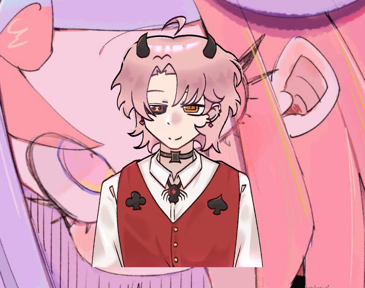 CMRenji's tweet photo. I have a new form! My PNGTuber is complete and I love it! I'll be using this design from now on! Ignore the wallpaper, that's just my bbg Iono. Thanks to everyone for coming out tonight, you guys are all awesome! <3 https://t.co/Bb6Lbhsc7f