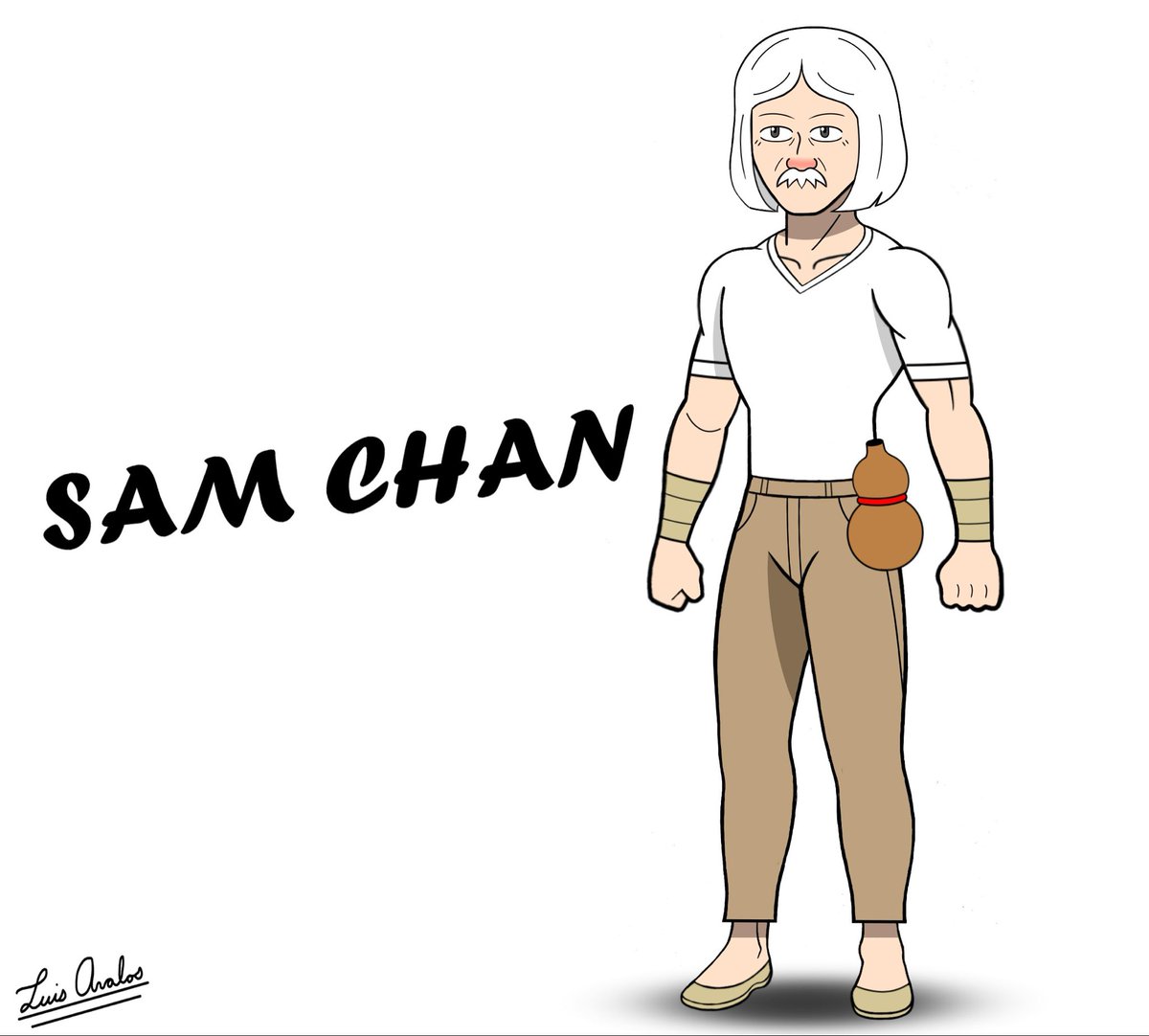 LuisAvalosEnt's tweet photo. Name: Sam Chan: Retired Super Cop

Age: 65

Height: 5'9

Country: China, Hong Kong

Fighting Style: Drunken Fist (Zui Quan)

Genetic Mutation: ADH4 Gene (Hyper Metabolizer)

Fun Fact: He's the master of my Scottish oc, Bonnie Cooper.

#theartsofmars #oc #martialarts #drunkenfist https://t.co/hbRkNQN67i