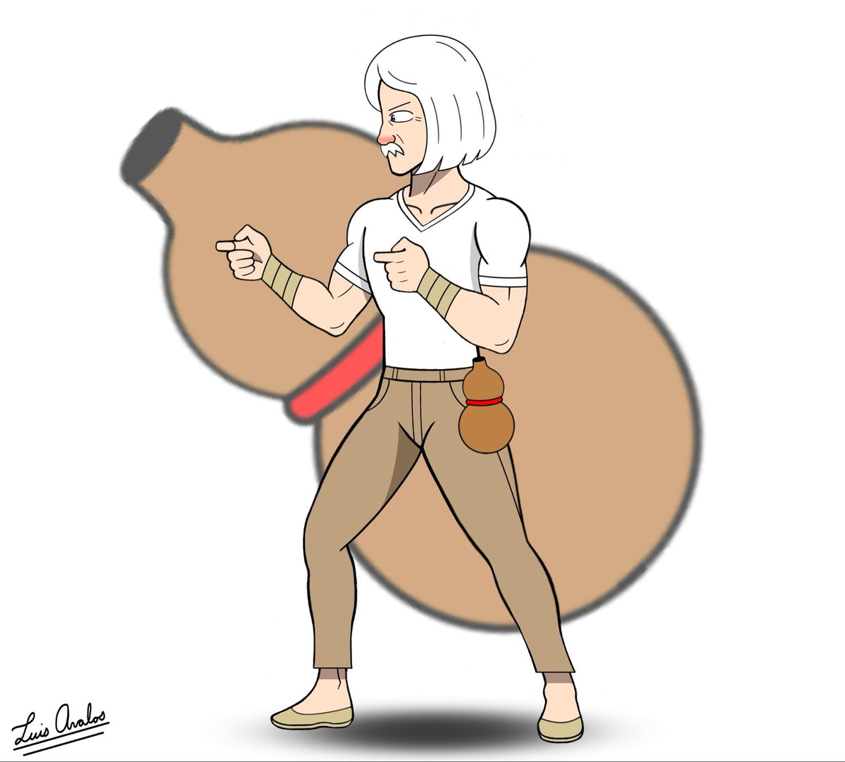 LuisAvalosEnt's tweet photo. Name: Sam Chan: Retired Super Cop

Age: 65

Height: 5'9

Country: China, Hong Kong

Fighting Style: Drunken Fist (Zui Quan)

Genetic Mutation: ADH4 Gene (Hyper Metabolizer)

Fun Fact: He's the master of my Scottish oc, Bonnie Cooper.

#theartsofmars #oc #martialarts #drunkenfist https://t.co/hbRkNQN67i
