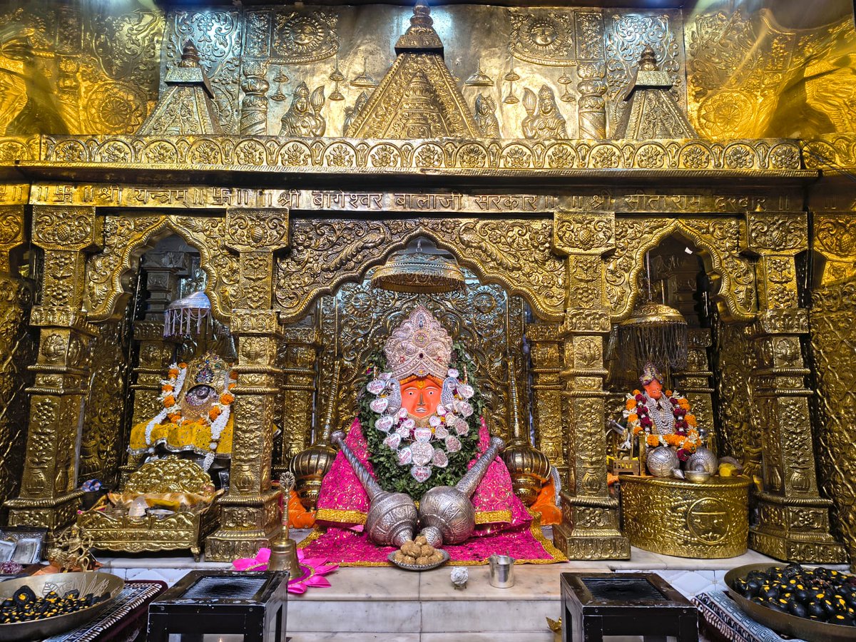 bageshwardham's tweet photo. दिव्य दर्शन श्री बाला जी सरकार
श्री बागेश्वर धाम सरकार ग्राम गढ़ा (मध्यप्रदेश)
13-07-2026
#bageshwardham
#bageshwardhamsarkar
#divyadarshan
#balaji https://t.co/ZnjjN9QXf6