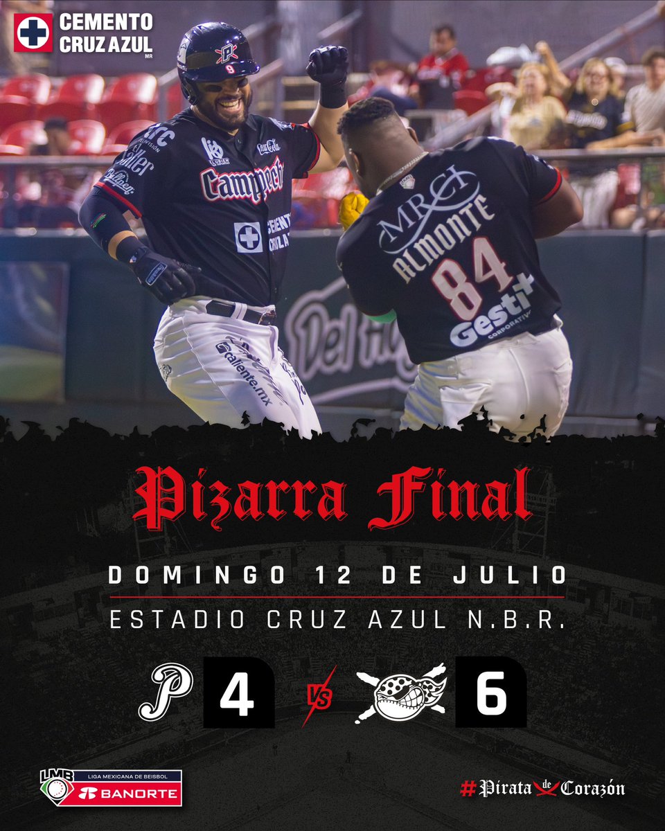 LosPiratasMx's tweet photo. EN NUESTRO GALEÓN, Y CON NUESTRA GENTE, ¡SOMOS INQUEBRANTABLES! 👊🏼👊🏼

Gran noche de la tripulación; ¡SONARON LOS CAÑONES! 💣

#PirataDeCorazon 🏴‍☠️🫀 https://t.co/sHGJCZBAIn