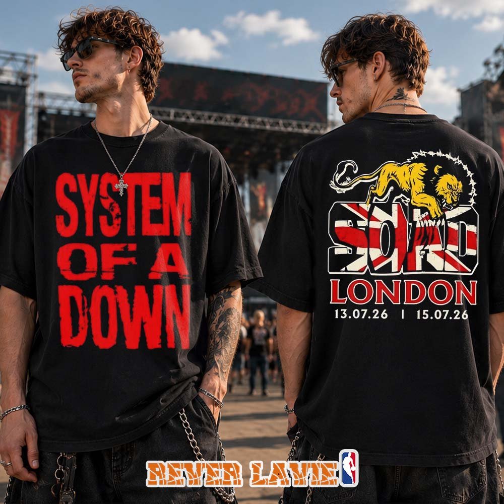 rever_lavie's tweet photo. System Of A Down London Pop-Up Shop Tee 2026
A special tee celebrating the London pop-up. Made for SOAD fans who never miss the exclusive drops.
#SystemOfADown #SOAD #London2026 #PopUpShop #TourMerch #Metal
>>>Check it here: https://t.co/0U13WiUPEZ https://t.co/0RnXeYJJZ2