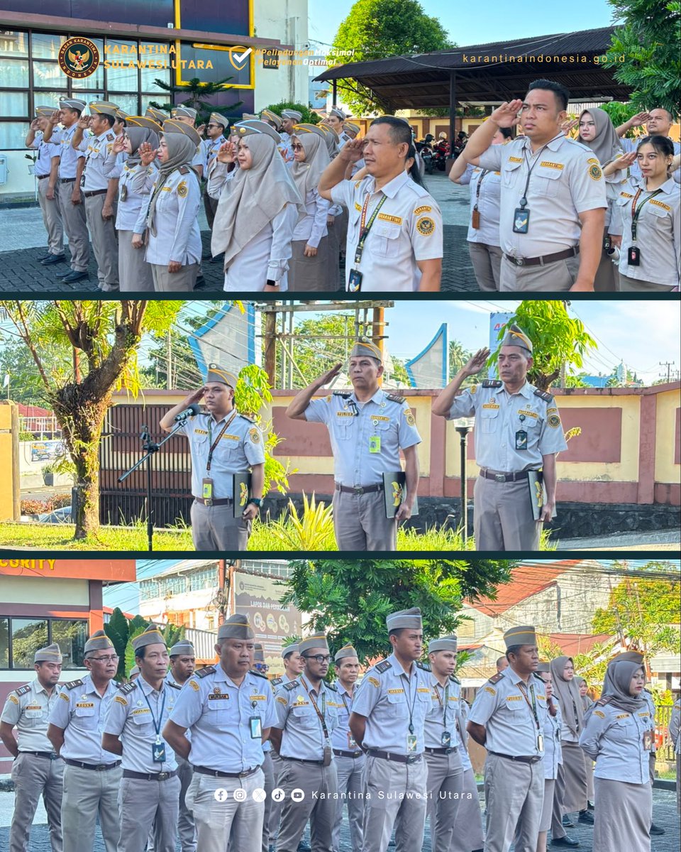 karantinasulut's tweet photo. Kepala #KarantinaSulawesiUtara Ajak Pegawai Jaga Marwah Instansi, Tekankan Disiplin dan Integritas

#KarantinaIndonesia @BarantinRI https://t.co/gNHLtb1mcI