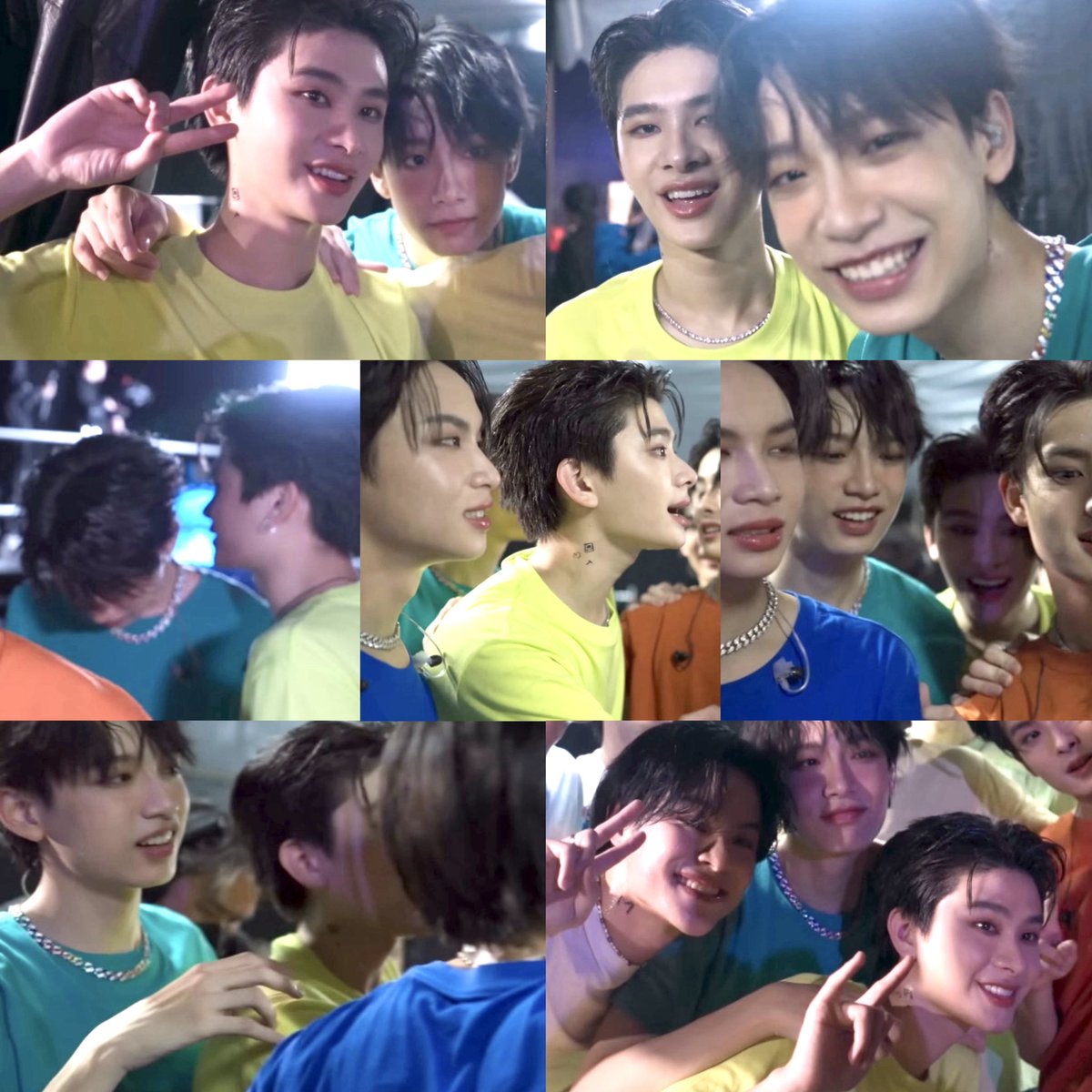 kh1ovele's tweet photo. ตอนนั้นสนิทกันถึงขั้นได้ฉายาเด็กแฝดอะ คู่หูตีความของพี่ กลับมาตัวติดกันเป็นตังเมหน่อย 🥹🫵🏻 https://t.co/Mkg70Tql4D