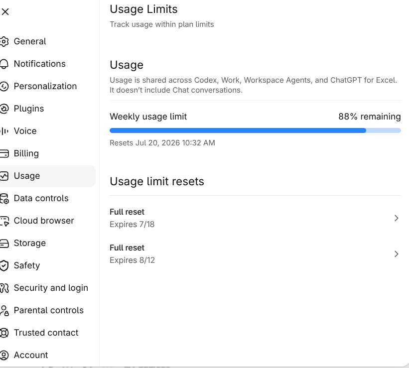 longyapceuh's tweet photo. gpt no longer have 5 hour daily usage https://t.co/UtIyX5lsez