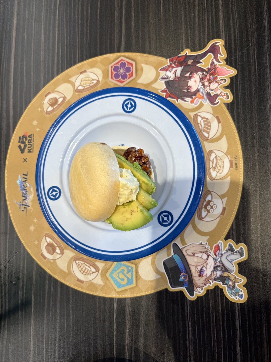 AzureZero13's tweet photo. Caught the Honkai Star Rail x Kura Sushi collab today! Had to get the special items twice! 😋

@kurasushi_usa 
#Bikkurapon https://t.co/JIB7tuY4uw