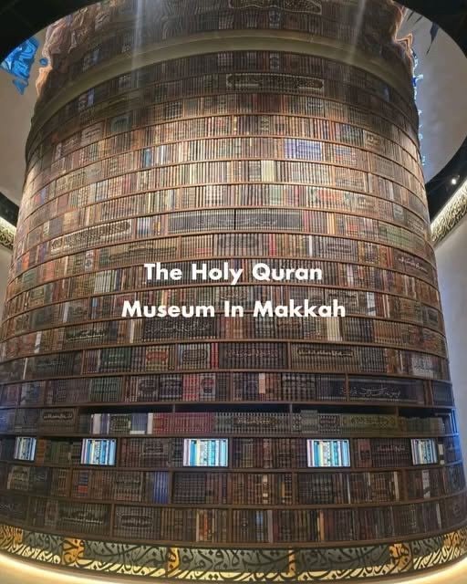rukks90's tweet photo. The Holy Quran Museum In Makkah 🕋

The best thing you'll see today🤍 https://t.co/NT9hZ9jnBt
