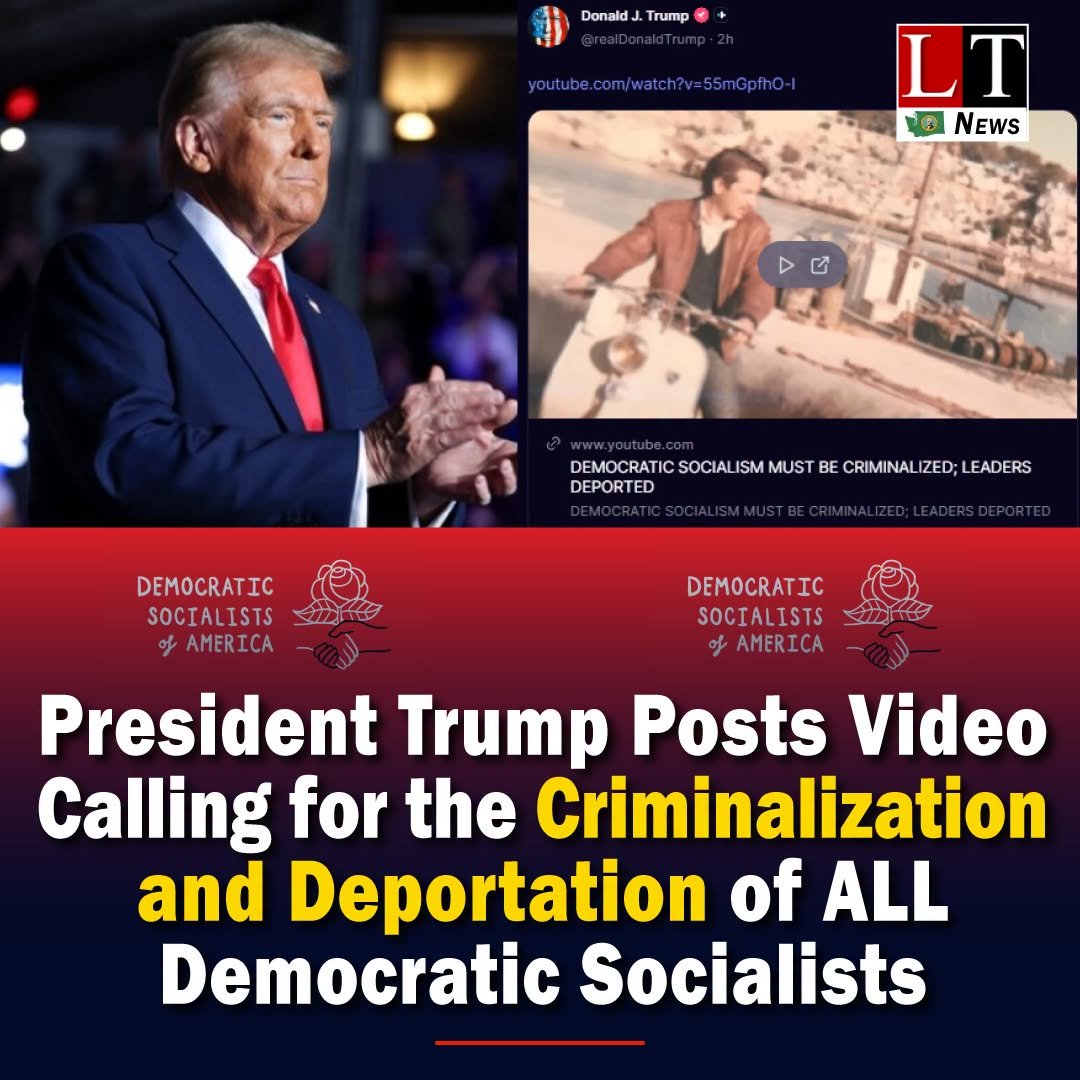 Trump Calls for Deportation of Democratic Socialism Leaders Amid Immigration and Sedition Debate — HNFIMM7WsAAP0G Trump Calls for Deportation of Democratic Socialism Leaders Amid Immigration and Sedition Debate — HNFIMM7WsAAP0G