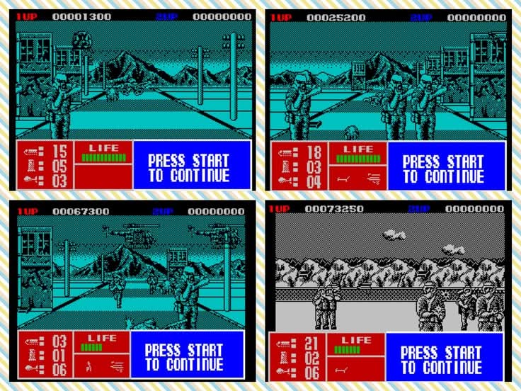 Today's #retrogaming on the #ZXSpectrum #OperationThunderbolt