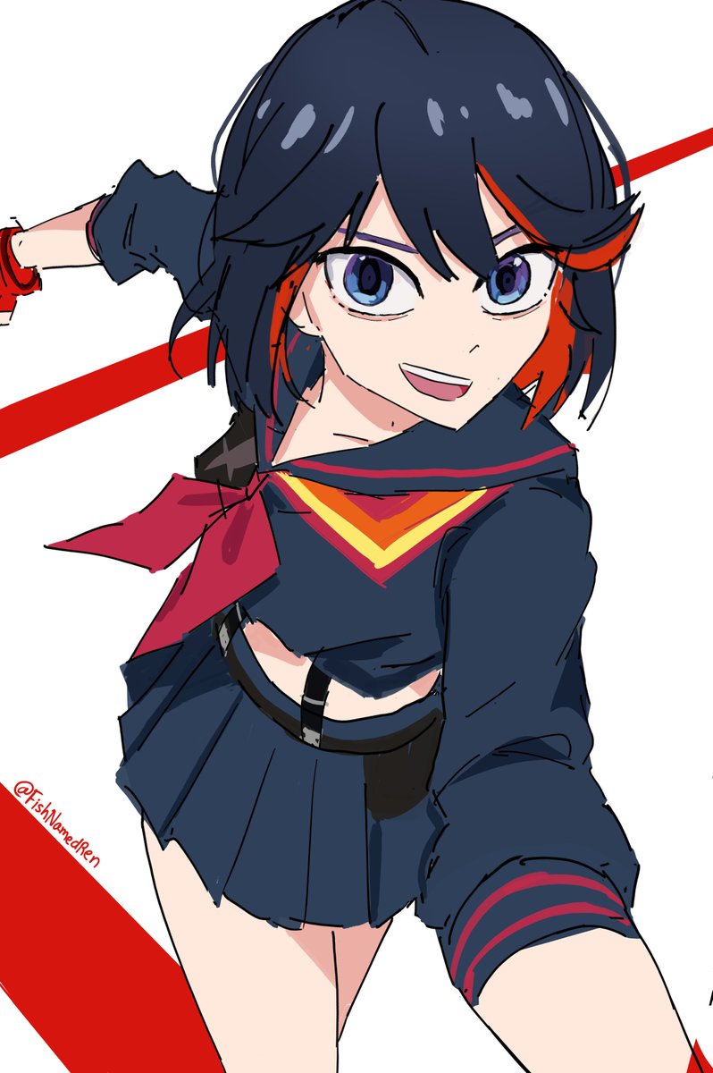 FishNamedRen's tweet photo. Ryuko Matoi
#killlakill https://t.co/zhB00sMXJ2