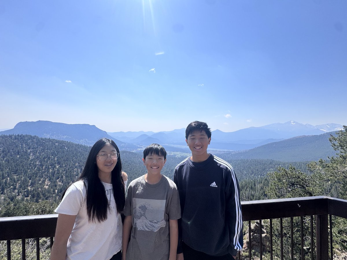 EmilyYoon2028's tweet photo. Another Colorado trip down. We got to see some wildlife at Rocky Mountain National Park, came home with a trophy, saw some old friends, and logged two trips to #buccees. Closing out the season at home.  See you at #pgfnationals. https://t.co/IiklQIG7dX