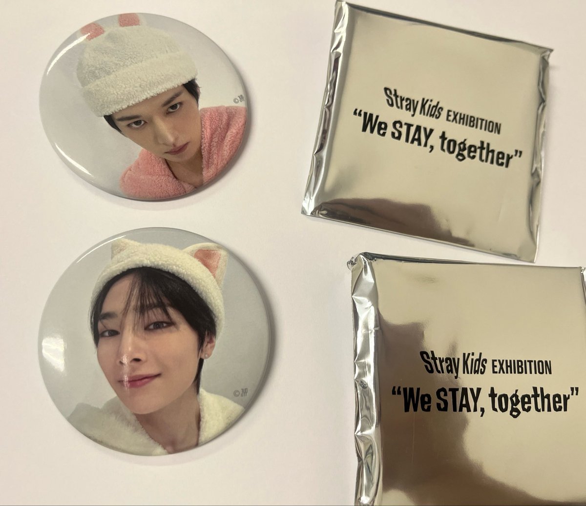 hys_girl_tom's tweet photo. Straykids スキズ　EXHIBITION 
We STAY together エ展示会 
ランダム缶バッジ

交換お願いします

【譲】　リノ　I.N

【求】   同種　フィリックス

郵送での交換希望です📮
#straykids交換 #スキズ交換 https://t.co/ZCeNyVjDno