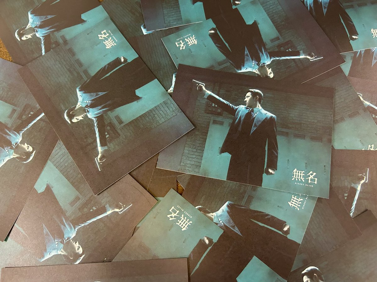 mumeimovie's tweet photo. 今年の『#映画無名』来場者プレゼントのポストカードが刷り上がりました。
B6サイズで、写真以上に実物は素敵な色味です。
皆さまに行き渡るよう多めに刷りました。 https://t.co/Nw1tsF4Tts