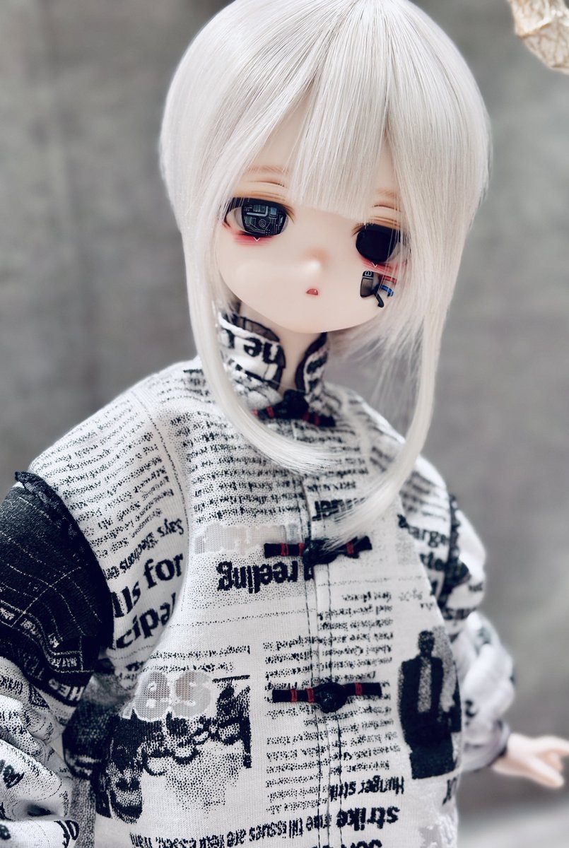 ShaO_doll's tweet photo. アンドロイドちゃん🤖🤍🖤

#Guri_子 https://t.co/ITY33c5GPt