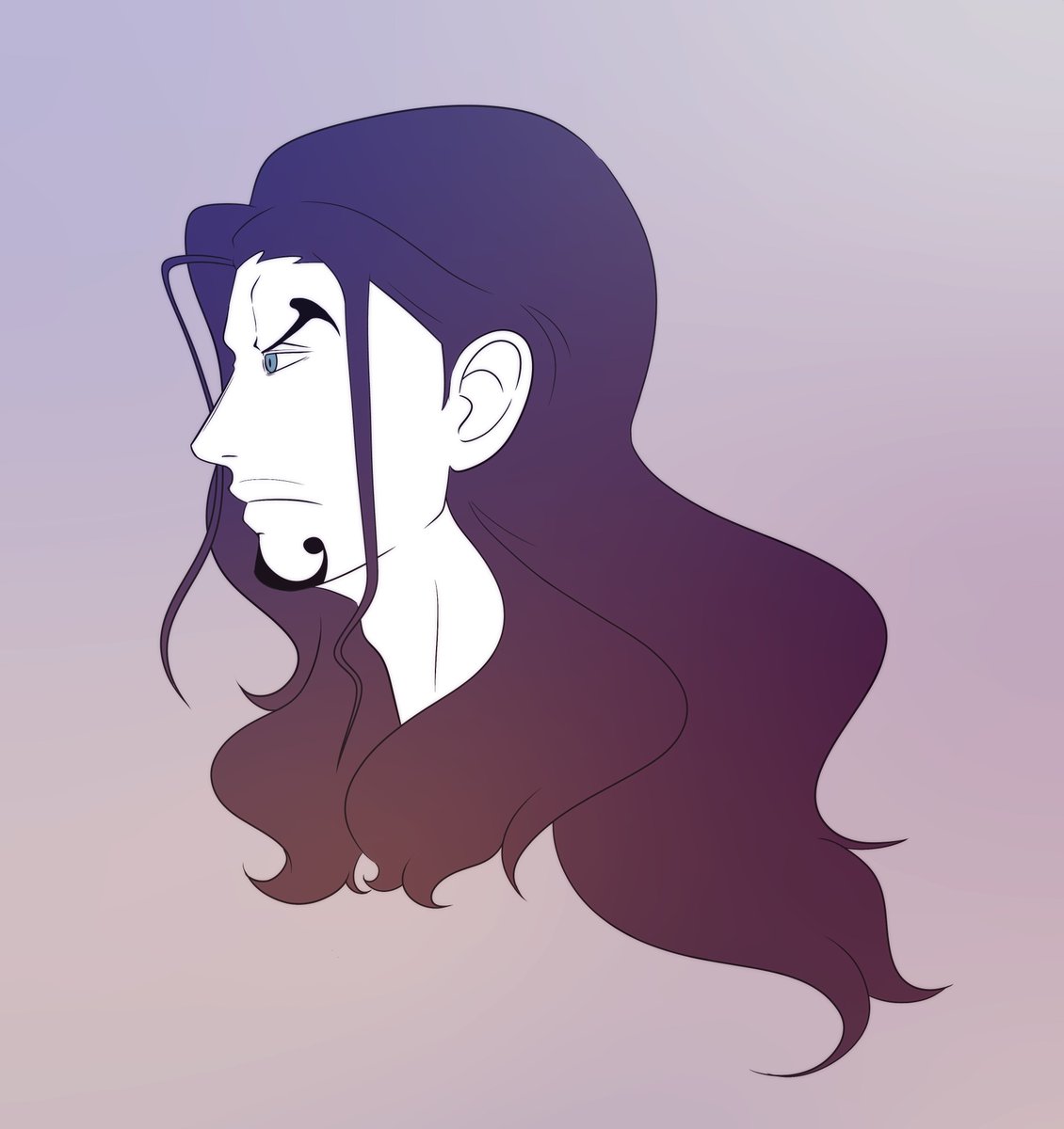Momo_Bard's tweet photo. I wanted to practice drawing side profiles and overlays before bed. I still struggle with the hair bits 🐆💦

#RobLucci #Lucci #ロブ・ルッチ https://t.co/jZSyMHkXDR