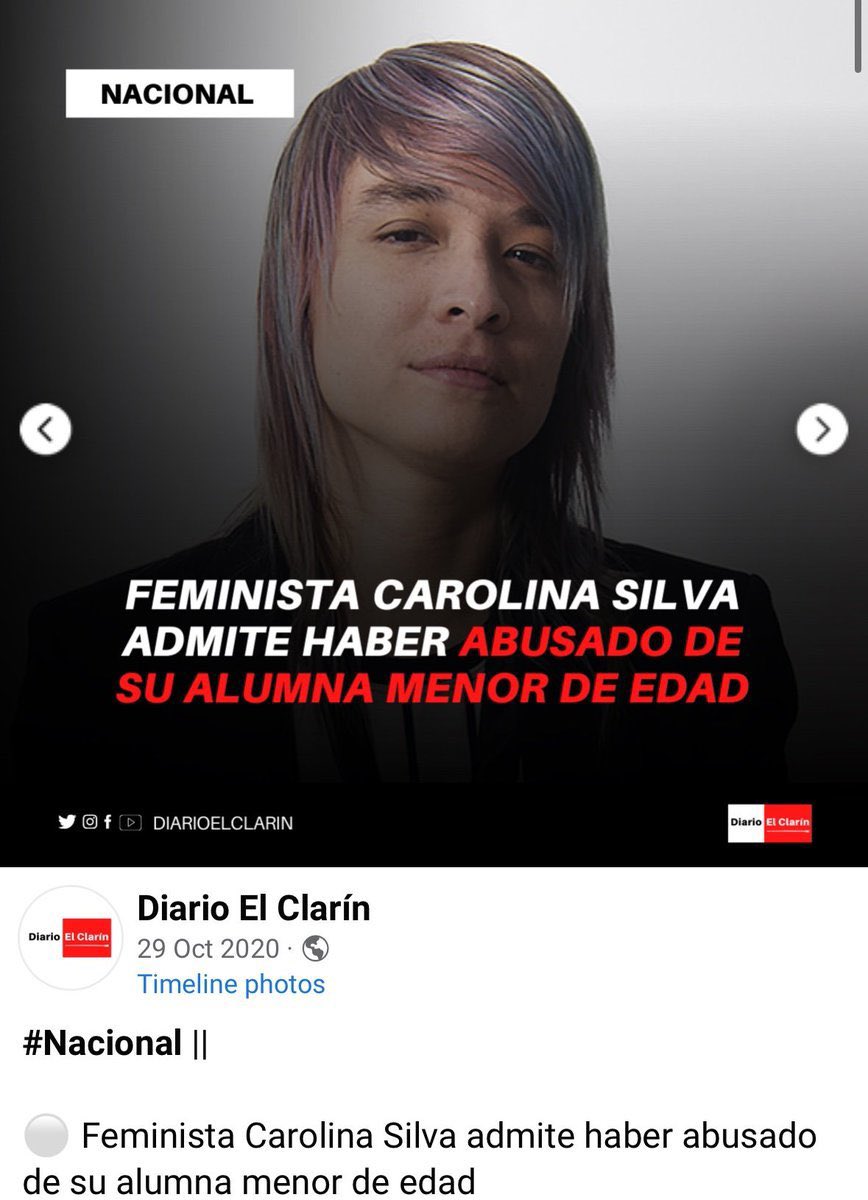 OOCprogresismo2's tweet photo. 🇵🇪🏳️‍🌈 Feminista LGBT denunciada por abusar de una menor de edad se burla del cuerpo de Keiko Fujimori. https://t.co/yuBOvMj6Md