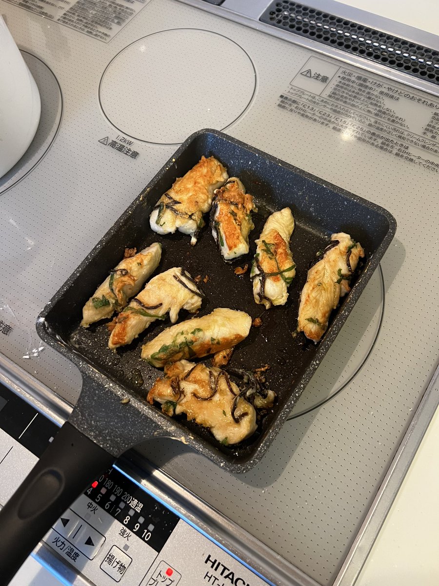 toshi5168's tweet photo. ささみ、酒、大葉、塩昆布、片栗粉、レモン汁。

これは簡単で美味い😋

#筋トレ
#タンパク質
#たんぱく質 https://t.co/j2nMDcdqze