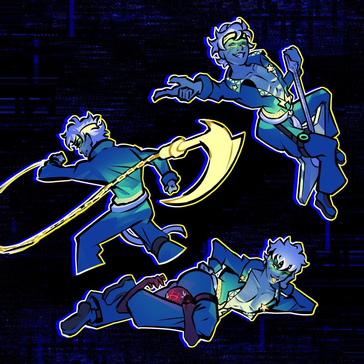 _kikikek_'s tweet photo. if yall like #ninjago i got more drawings in the backlogs (at least half is jay) https://t.co/87Q0h4Poa0