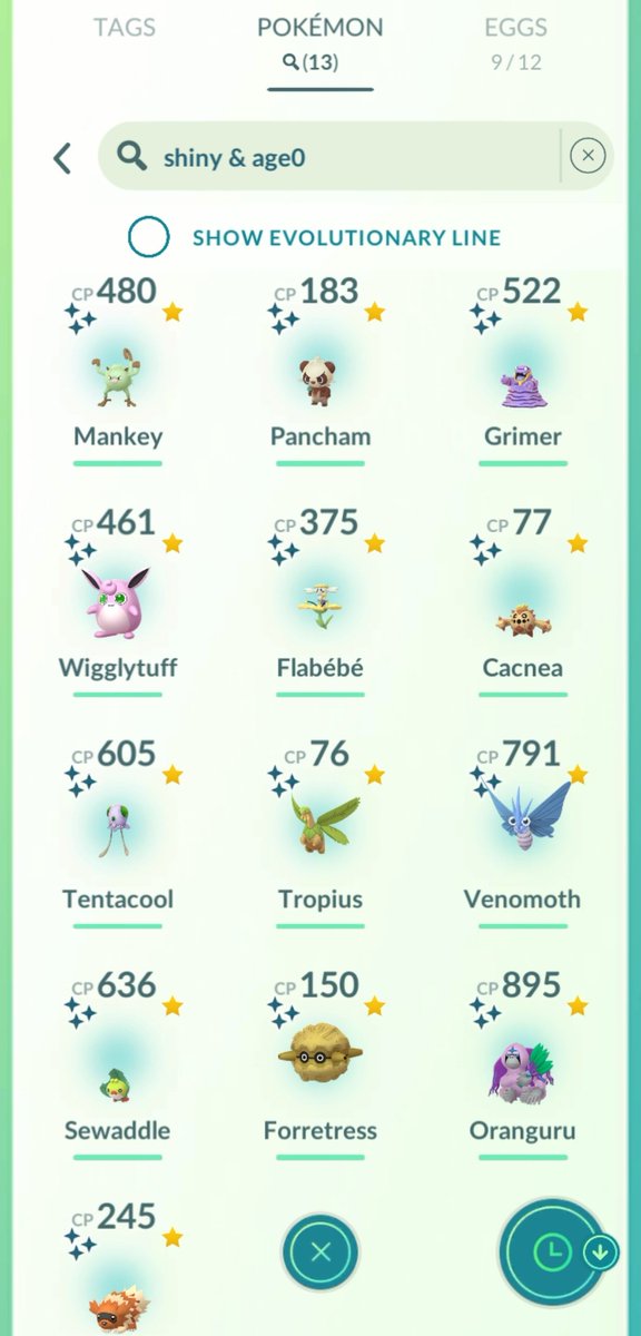 vaniemermaid's tweet photo. I caught total of 28 #shinypokemongo in 2 days during #pokemongofest2026 ! I didn't beat my Chicago record, but at least I caught some new shiny! 🤣
#pokemongo #pogo https://t.co/EoZqTozPZd