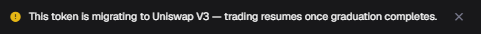 Stinkydog48's tweet photo. @TrenchToday01 why does this happen? its been 10 minutes after bonding and i still cant bid on the chart https://t.co/IefjHLIHmb
