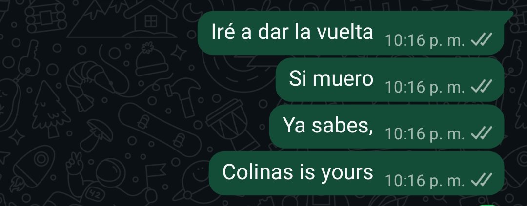 Roberthunder's tweet photo. Colinas is yours https://t.co/vBXTvEe67A