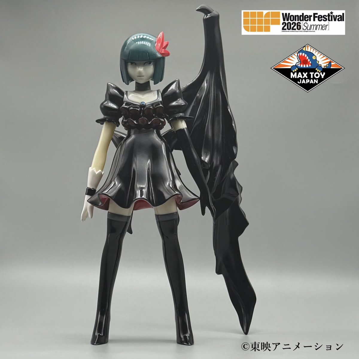 WF2026 夏 当日版権 No. 2 ダークプリキュア（両目開眼）ソフビ人形