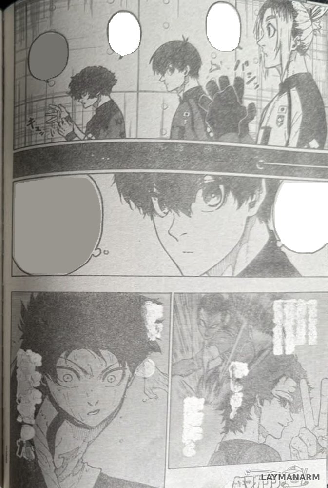 arcalt_'s tweet photo. BLUE LOCK CHAPTER 354 SPOILER!!

PAGE-16 https://t.co/288nFfFbgD