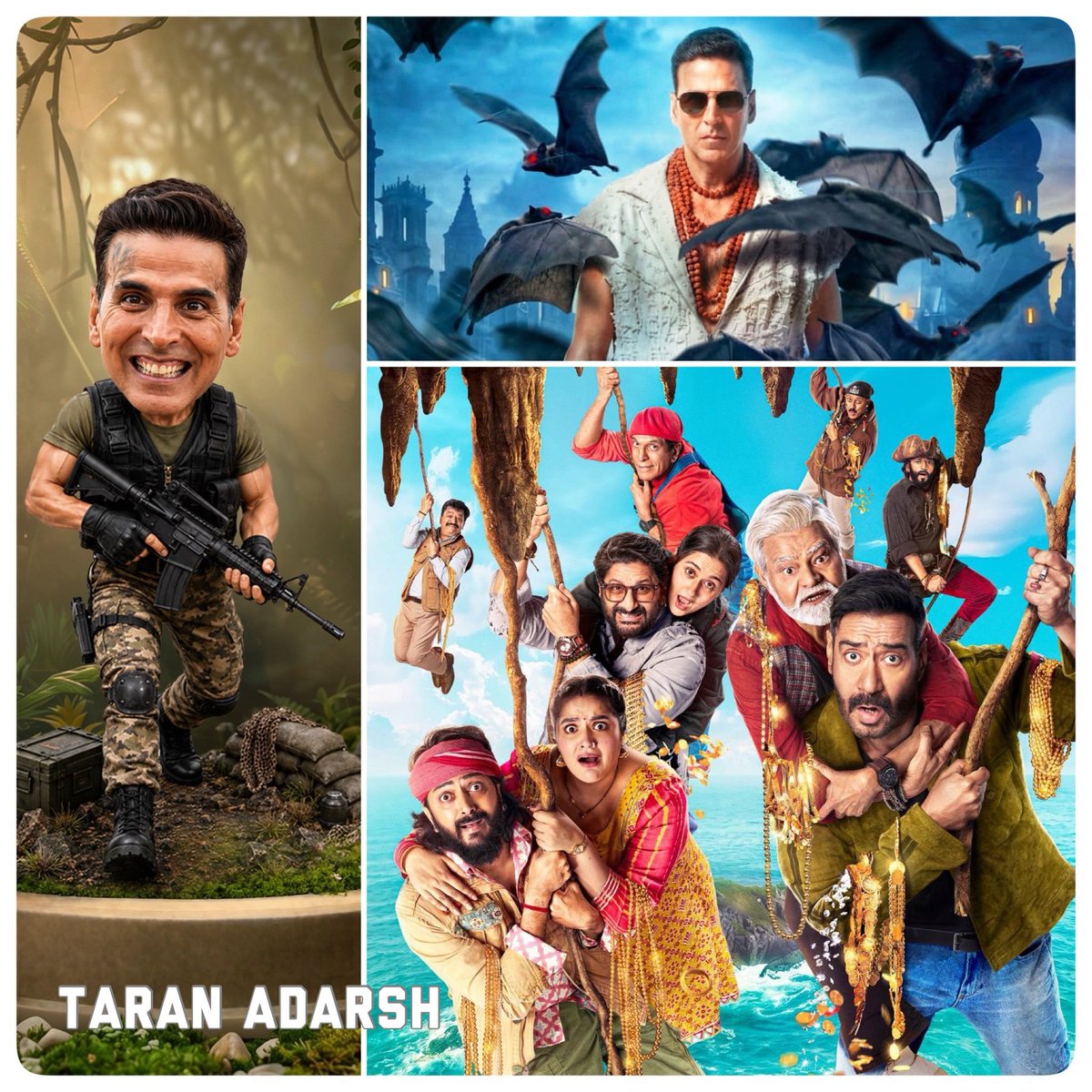 Ikeshavv_'s tweet photo. Is comedy becoming the safest genre at the Indian box office? 🤔
After the success of #BhoothBangla, #WTTJ, and now #Dhamaal4, it's hard to argue otherwise.
Family entertainers with strong humour are once again proving that content not release dates drives success. https://t.co/NKWHRVAGih