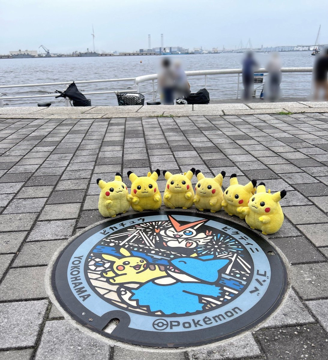 横浜のポケふたいつかコンプしたいな〜🛳
