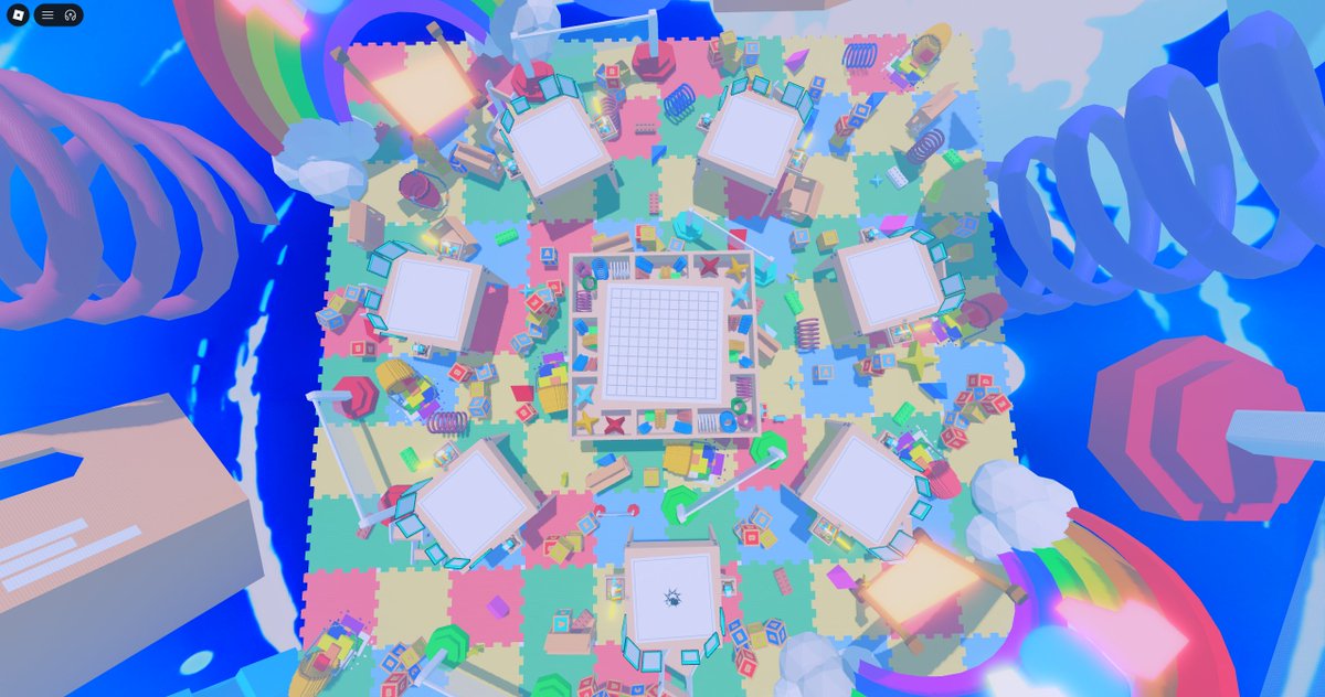 DaddyShirk's tweet photo. Another commission wrapped up. 🧱✨

Built this toy-themed map for a client!!. If you want something like this make sure to hit me up.

Discord: 755370536929984573 (@DaddyShirk)

What's your favorite detail? 👀

Reposts are always appreciated. ❤️

#Roblox #RobloxDev #RobloxStudio #RobloxBuilder