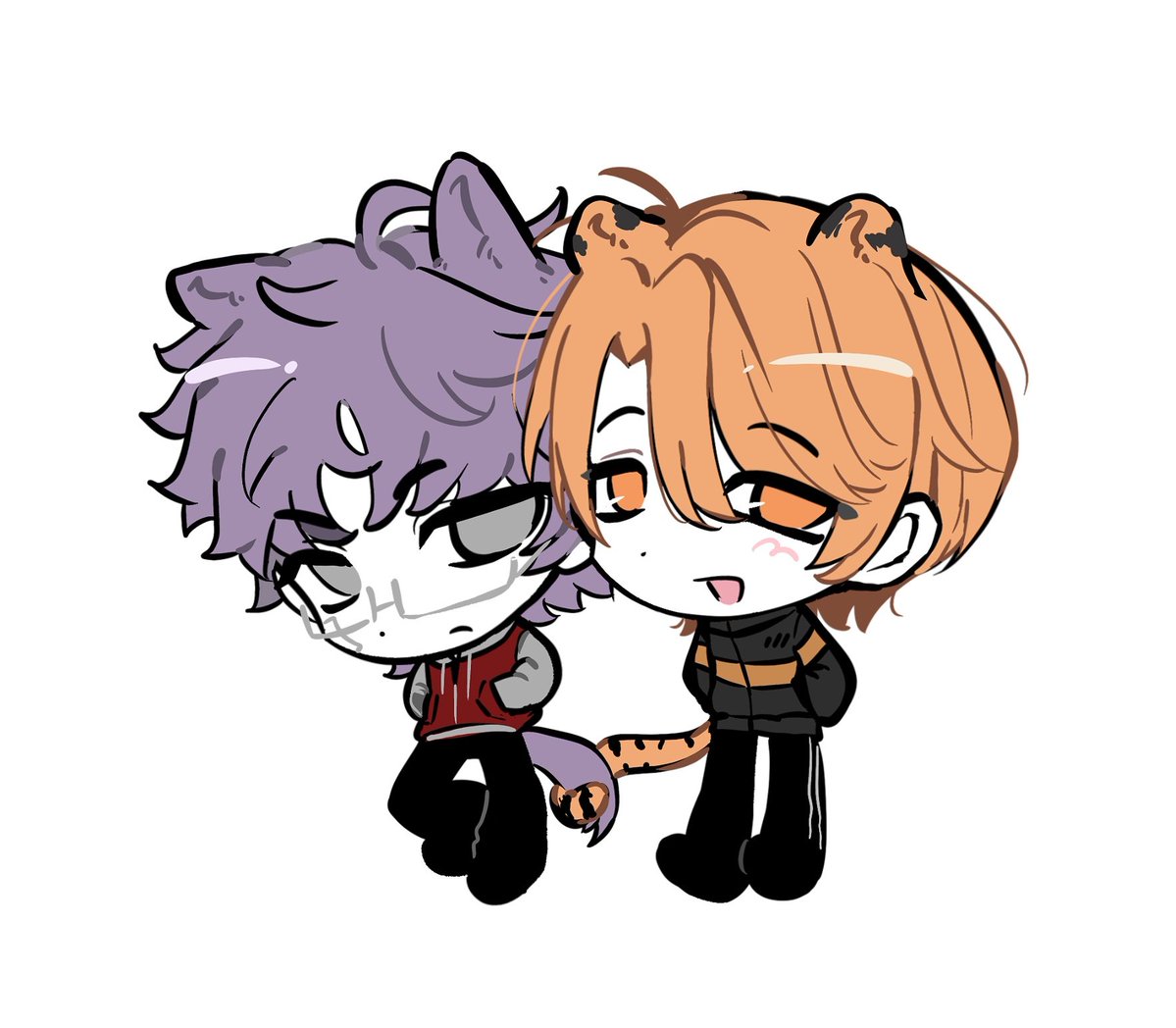 iaf071004's tweet photo. 🐯🐺 https://t.co/pAcUPFr6jD