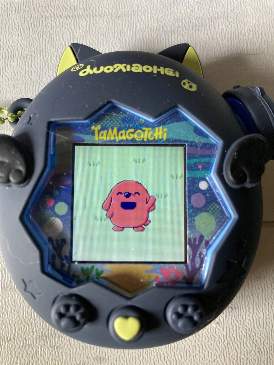 anzko0078's tweet photo. これが噂のチーバくん色のポチっち🫠
なんだか愛着もててきた気がする😂 https://t.co/mynUZDa9l9