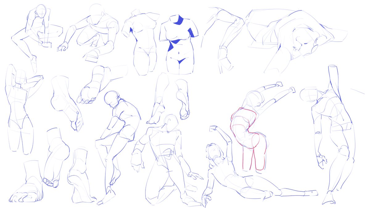 8co_0_0's tweet photo. クロッキーは石膏モデル���と描いてて楽しいですよ https://t.co/LtYrOpKFTZ