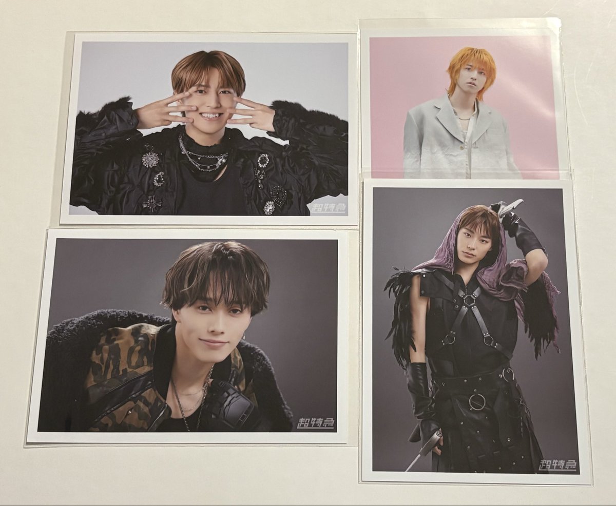 lee_rain_06's tweet photo. 超特急 グッズ 交換 買取
【譲】画像(カイ・リョウガ・シューヤ・マサヒロ・アロハ)
【求】ユーキ関連or買取
ESCORT神戸 7/14,15手渡し https://t.co/Fyd0XJfGim