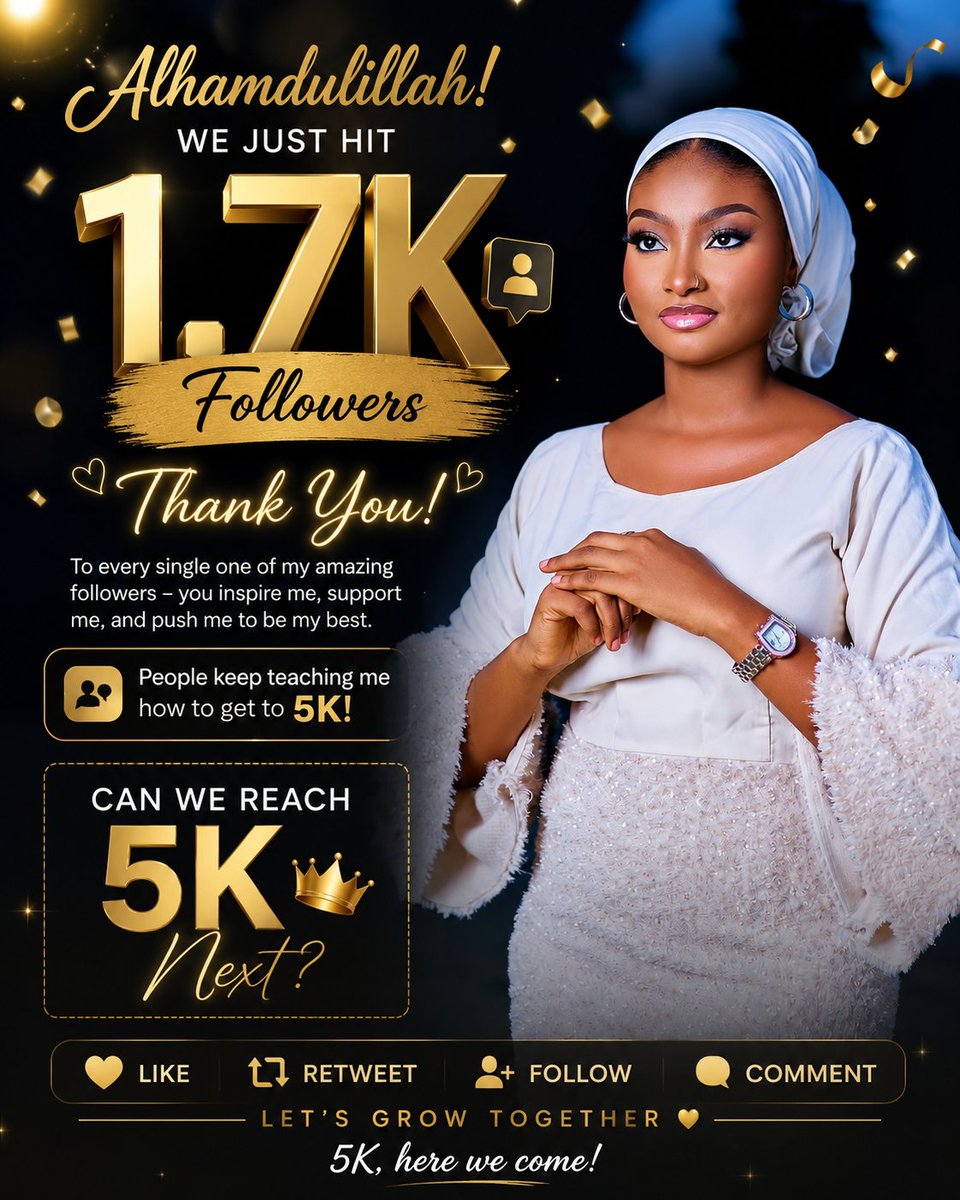 Dyjatourh's tweet photo. @Dyjatourh
Every follow is appreciated. ❤️ Thank you for helping me reach 1.7K! Now let's aim for 5K together. 🙌🔥 https://t.co/roaoG4R6Bf