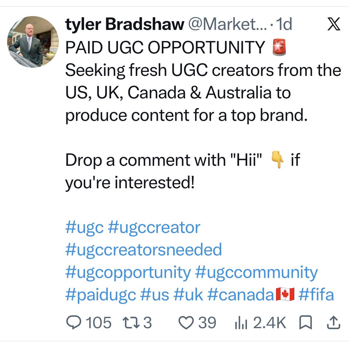Michele | Female UGC Creator tweet media
