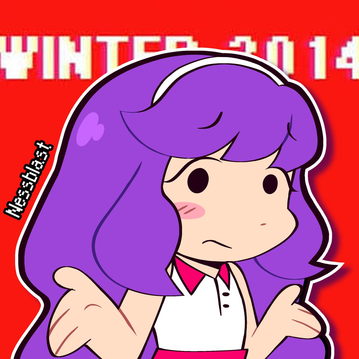 Nessblast's tweet photo. 7 years ago i promised i would draw meryl from oddity but i never committed 7 years later the game still isn't out and Things Happened recently which made it relevant again so here it is #oddity #odditygame https://t.co/FSiVG8LAwK
