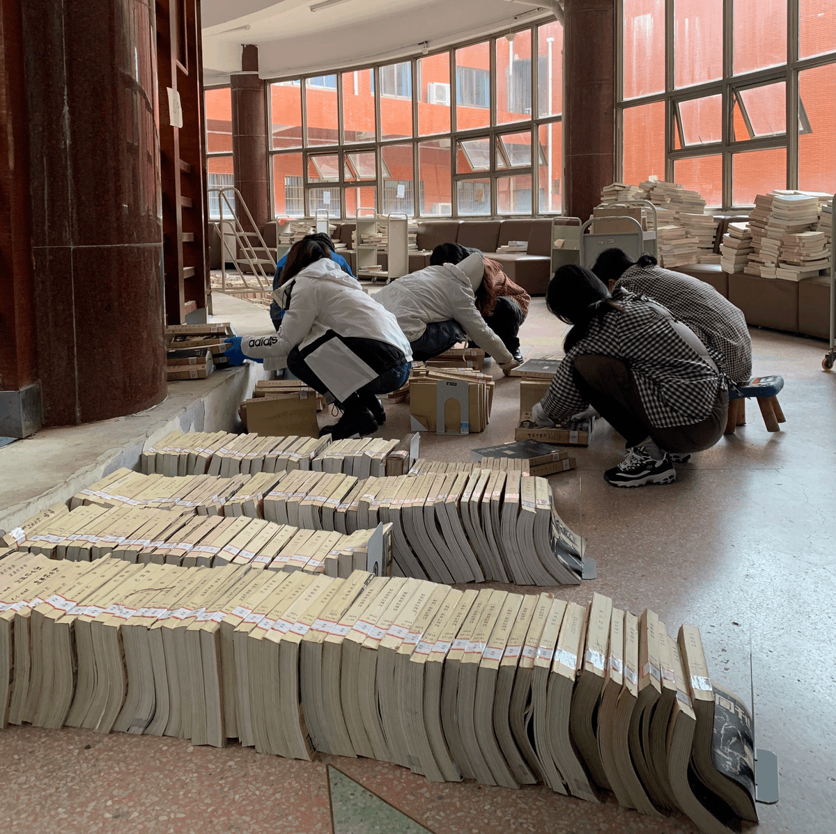 S7EzZbcRprYpA9e's tweet photo. Spent the morning sorting books for the community library with fellow volunteers  Nothing beats the warmth of sharing good reads and helping neighbors! Love these small, meaningful moments. https://t.co/yIwpkNhzi2