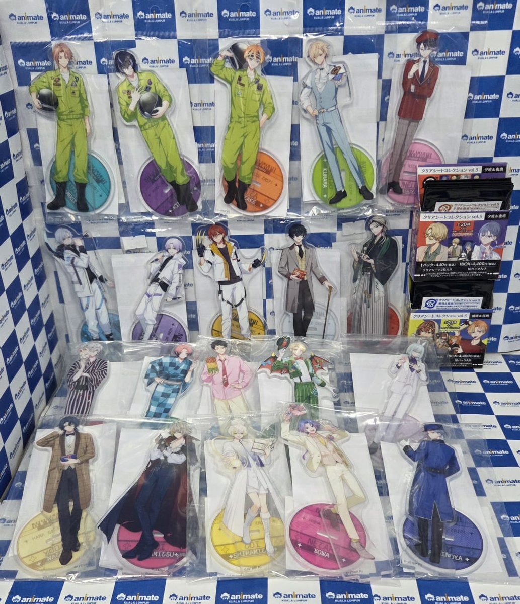 animatekl's tweet photo. ✨️ Calling All Male Idol Game Fans! 🎤✨️

🌟 New Ensemble Stars!! stock is here. A new title has been added too, 18TRIP merchandise! 🌟

🎉 animate Kuala Lumpur's exclusive IDOLiSH7 10th Anniversary Fair is still ongoing too!🎉

Come drop by to collect your oshi! 🎵 🎶 https://t.co/Xn6tT3CeUb