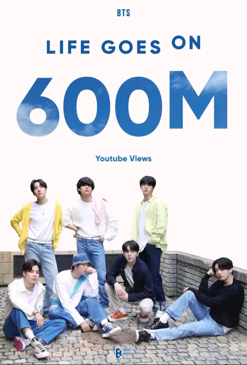 LABELSCorp's tweet photo. #BTS ‘Life Goes On hits 600 Million views on YouTube! 

https://t.co/hYqbLF6drc

#BTSLifeGoesOn_300MviewsonYouTube #ARMY @bts_bighit https://t.co/ZITzfyf4Ms