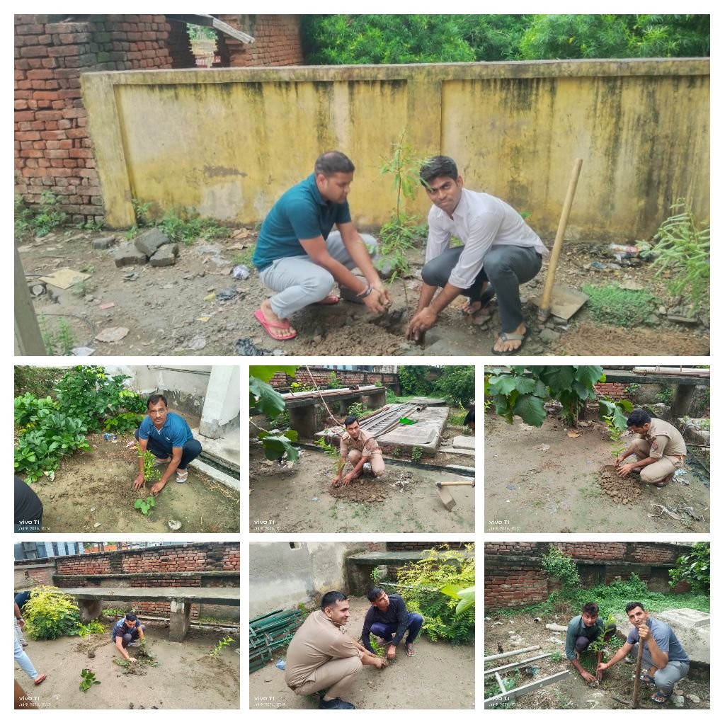 etah_fire's tweet photo. दिनांक 12.07.2026 को वृक्षारोपण महायज्ञ-2026 एवं "एक पेड़ माँ के नाम" अभियान के अंतर्गत मुख्य अग्निशमन अधिकारी, जनपद एटा महोदय के निर्देशन में अग्निशमन केंद्रों पर प्रभारी एवं उपस्थित स्टाफ द्वारा वृक्षारोपण किया गया https://t.co/rWkg8I6PLc