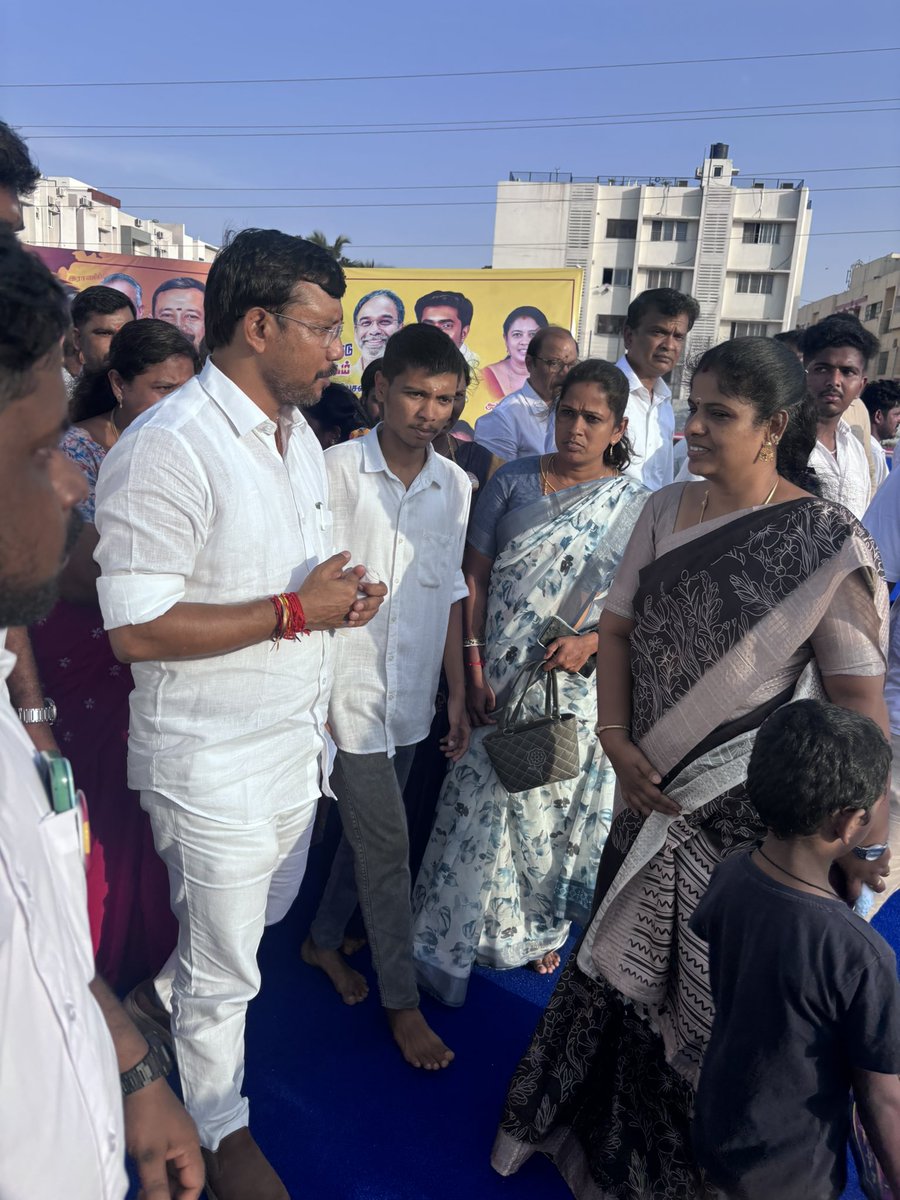 vj_rahul31's tweet photo. கோவையில் இன்று நடைபெற்ற “வீரமங்கை அக்னி மகளிர் ஹாக்கி லீக் – 2026” மாபெரும் விளையாட்டுத் திருவிழாவில் பிற்படுத்தப்பட்டோர் மற்றும் மிகவும் பிற்படுத்தப்பட்டோர் நலத்துறை அமைச்சர்
திரு. வி. சம்பத் குமார் அண்ணன் அவர்களுடன் @tvkcbehq @TVKVijayHQ
#TVKVijay #tvk #Coimbatore #tvkcbe https://t.co/I1rGPnICX2